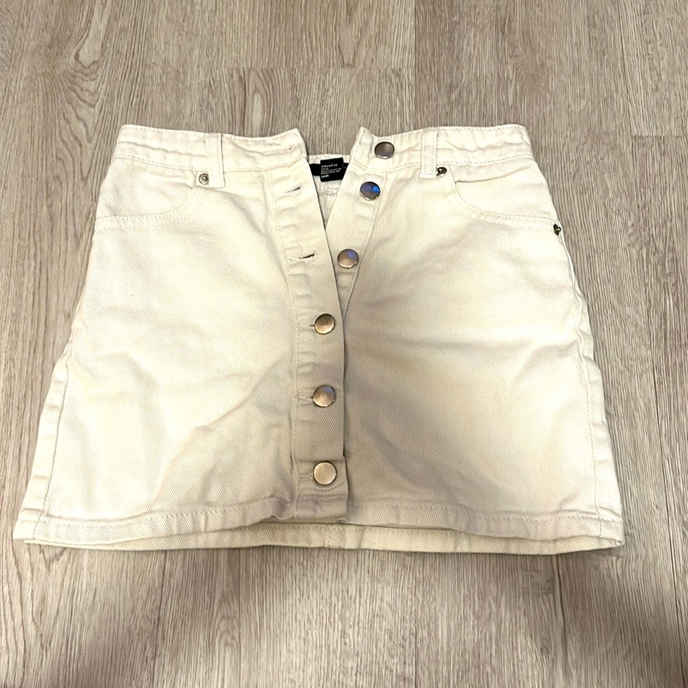 Mini Denim Skirt